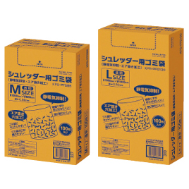 コクヨ　シュレッダー用ゴミ袋（１００枚入）Ｍ