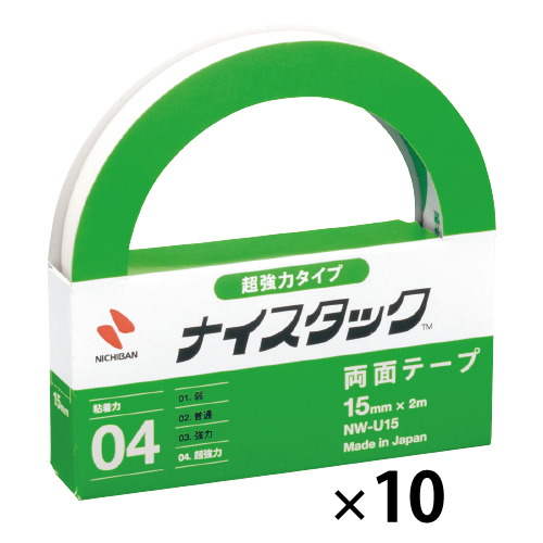 ニチバン　ナイスタック　超強力タイプ２５ｍｍ１０巻