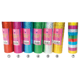 ゴークラ　ミラクルテープ１８ｍｍ（１０巻入）６色