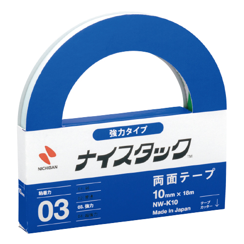 ニチバン　ナイスタック強力タイプ１８ｍ巻１０ｍｍ幅