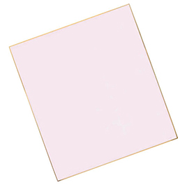 タカ印　カラー色紙（奉書）　桃