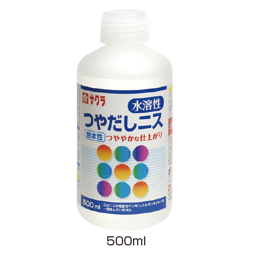 サクラクレパス　サクラつやだしニス　５００ｍｌ