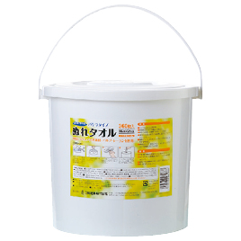 三昭紙業　ぬれタオルバケツ型本体（３６０枚入）