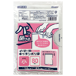 オルディ　イージーキッチンポリ袋　８０枚　小