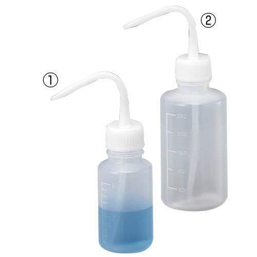 アズワン　モールド洗浄瓶（細口）１００ｍｌ