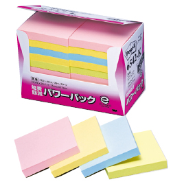 3M　パワーパックノート７５×７５ｍｍイエロー