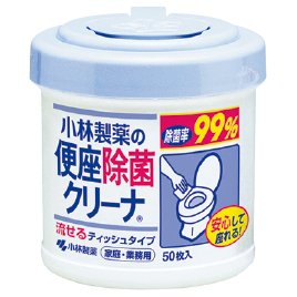 小林製薬　便座除菌クリーナ（５０枚入）本体