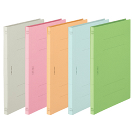ライオン事務器　フラットファイル　Ａ４Ｓ　１０冊入　ピンク