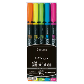 トンボ鉛筆　蛍ＣＯＡＴ８０　１０色セット