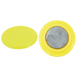 ミツヤ　カラーマグネットＭＲ　１０コ入り　５０ｍｍ　黄