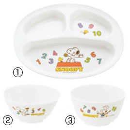 リッチェル　スヌーピー　トライ食器スープボウル