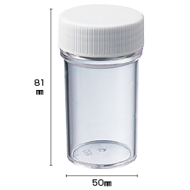 中村理科工業　棒瓶（押ぶた式）３０ｍｌ（１０個）