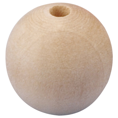 ケニス　実験用木球　３０ｍｍ　（穴無）