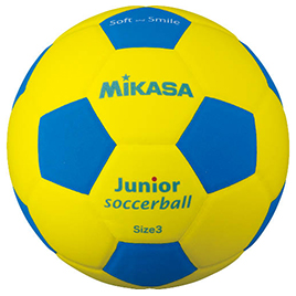 ミカサ　スマイルサッカー軽量３号　ライトグリーン