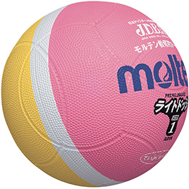 モルテン　ライトドッジ１号球　黄×緑