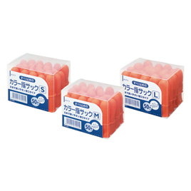 デビカ　カラー指サック（５０個入）Ｍ