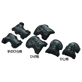 エバニュー　ジュニア用プロテクター３点セットＬ
