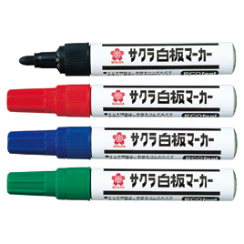 サクラクレパス　白板マ－カ－中字　青