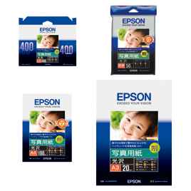 EPSON　写真用紙＜光沢＞２Ｌ判　５０枚