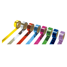クサカ　メッキテープ　２５ｍｍ×２００ｍ　桃