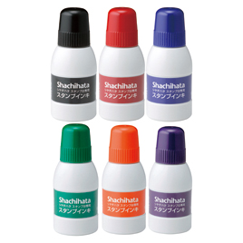 シヤチハタ　スタンプ台専用インキ（４０ｍｌ）朱色