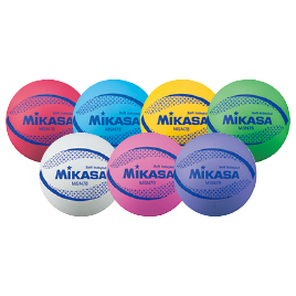 ミカサ　カラーソフトバレーボール　紫