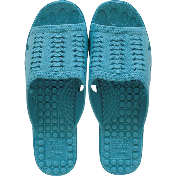 成形サンダル婦人　Ｍサイズ　ブルー　９３０３４６