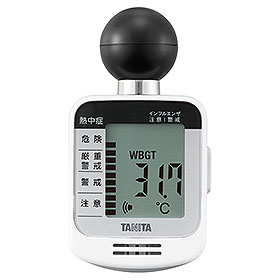 黒球式熱中症指数計　TC-300（防水・防塵）
