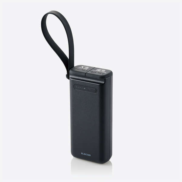 【キャンペーン】モバイルバッテリー　ブラック