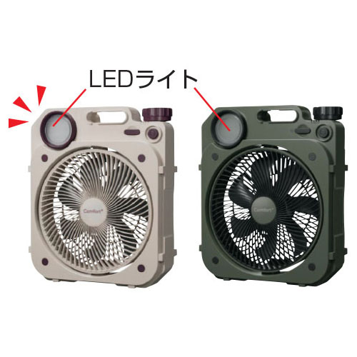 充電式薄型送風扇