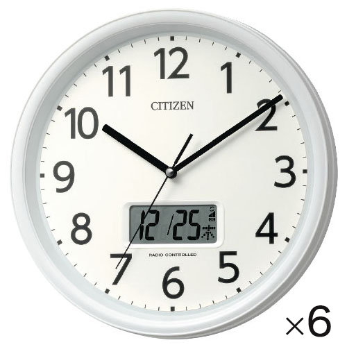 シチズン電波掛時計A05(6台)