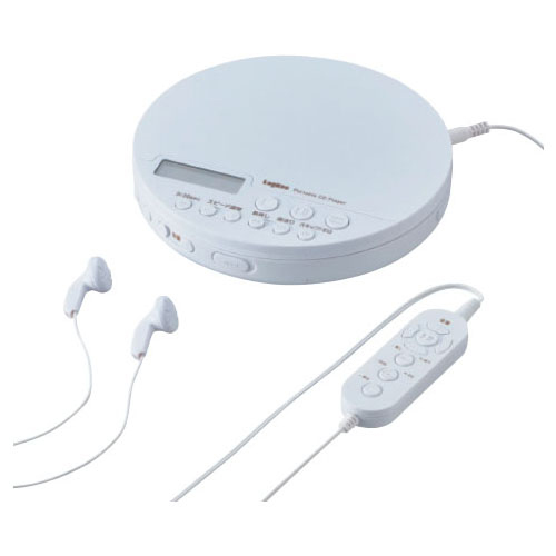 ポータブルCDプレーヤー LCP-PAPB02WH
