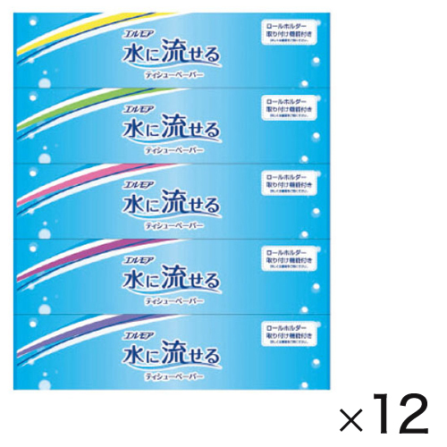 水に流せるティシュー （60箱）