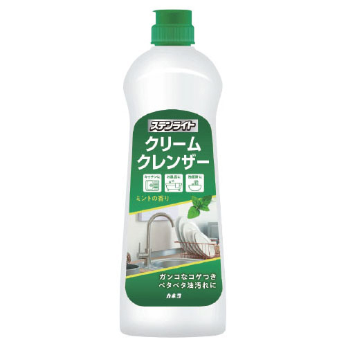 ステンライトクリームクレンザー ミントの香り400g