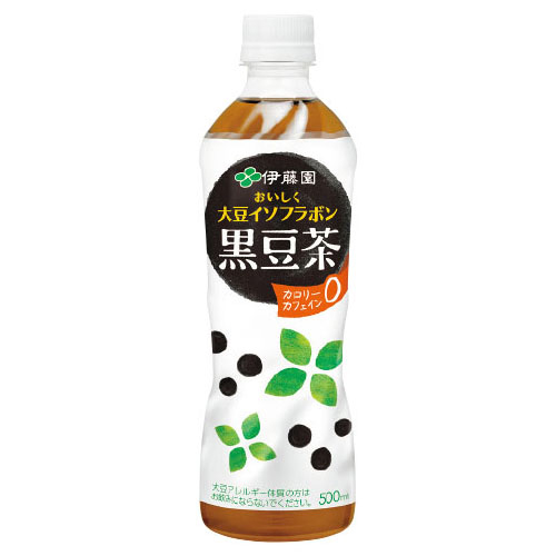おいしく大豆イソフラボン 黒豆茶（500ml×24本）