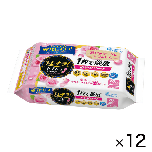 キレキラ!トイレ掃除シート詰替用(12パック)
