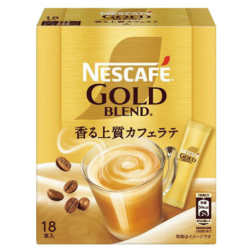 ネスカフェ ゴールドブレンド カフェラテ（18本）