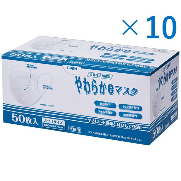 やわらかeマスク　ふつう×１０