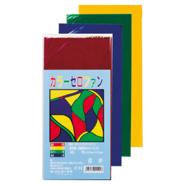 ゴークラ　カラーセロファン　４色セット