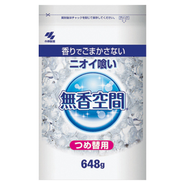 小林製薬　無香空間特大つめかえ用６４８ｇ