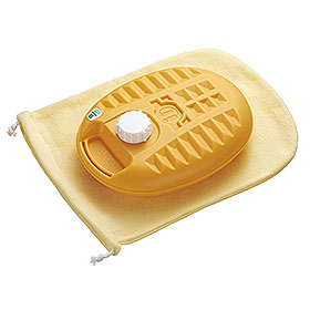 ポリ湯たんぽ　カバー付　1.8L