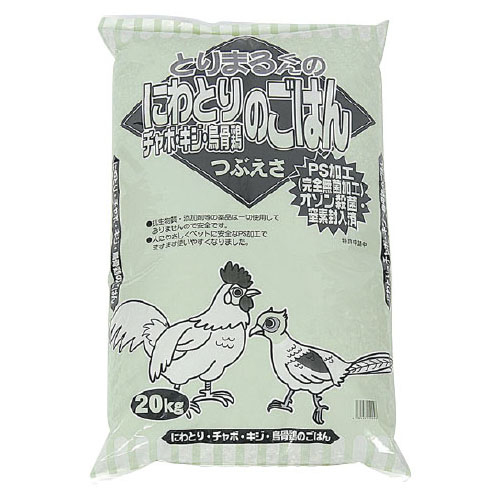 とりまるくんのにわとりごはん つぶえさ20kg