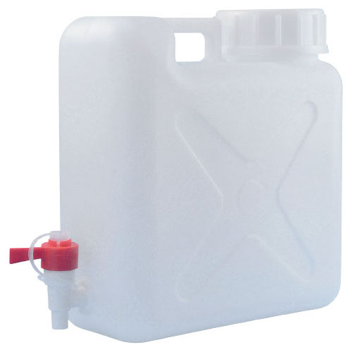 広口平角缶(活栓付)