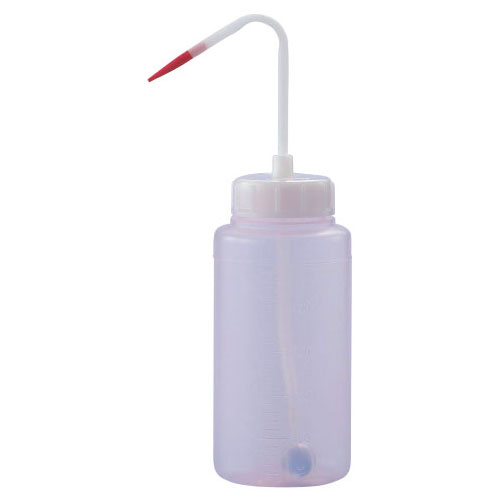 マルチ洗浄びん1000ml ノズル先赤