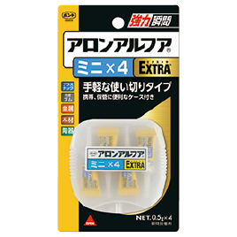 コニシ　ボンドアロンアルフアＥＸＴＲＡミニ×４
