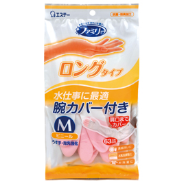 エステー　ファミリービニールうす手　ロング指先強化