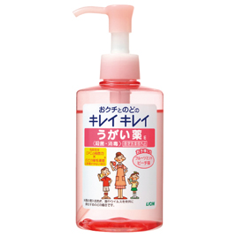 ライオン　キレイキレイうがい薬フルーツミントピーチ