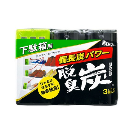 エステー　脱臭炭　下駄箱用（３個入）
