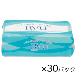 ゴークラ　水に流せるペーパータオルＲｙｕ　２００枚×３０パック