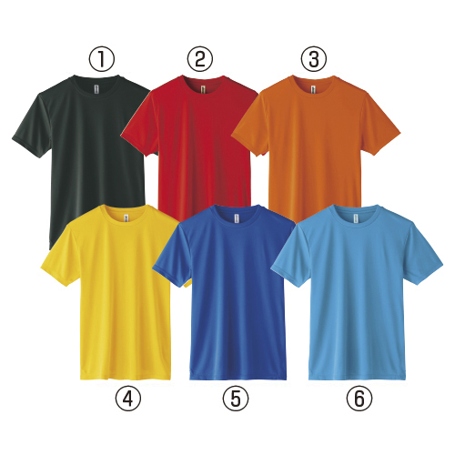 ライトドライTシャツ140cm ブラック